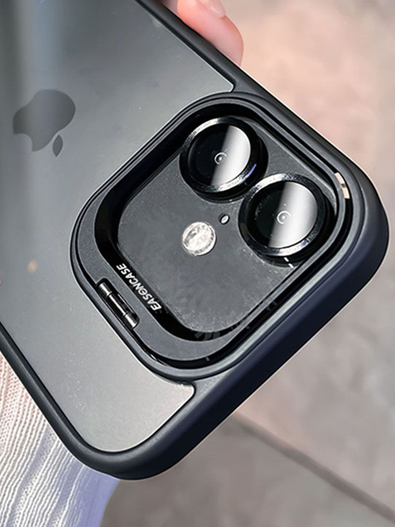 Luxury Kase Solid iPhone 16 Metal Ring Protector Back Case